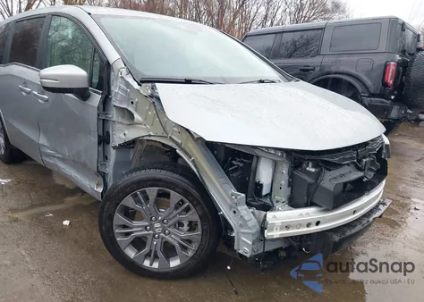 2025 Honda Odyssey Touring from USA, damaged, VIN 5FNRL6H85SB028084